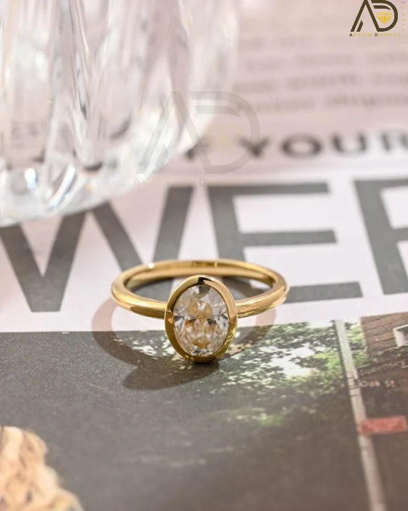 Solitaire Moissanite Diamond