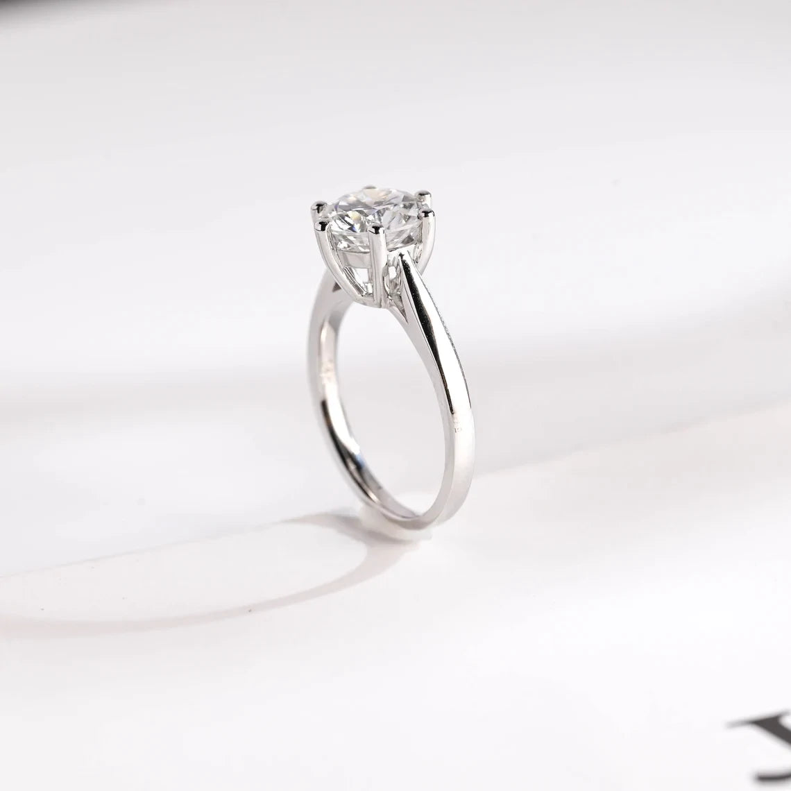 Crafted for Her | 10K–18K Glow | Moissanite Engagement Ring