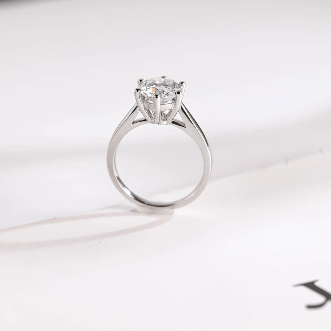 Timeless Promise | Round Cut Magic | Handmade Gold Ring