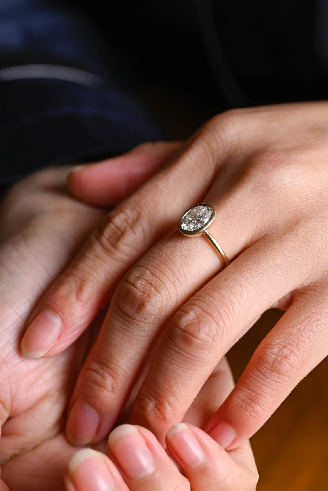 sleek engagement ring