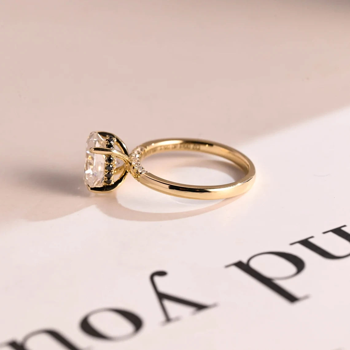 lab grown diamond ring,