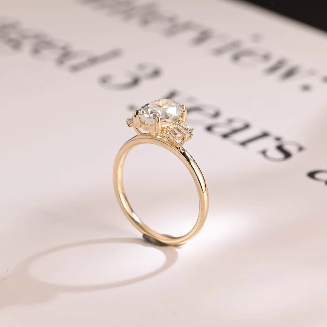 14k yellow gold ring
