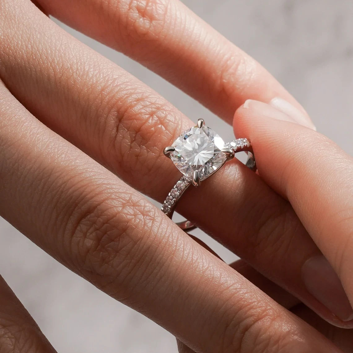 A Sparkling Surprise | Solid Gold Gift | Birthday Love Ring