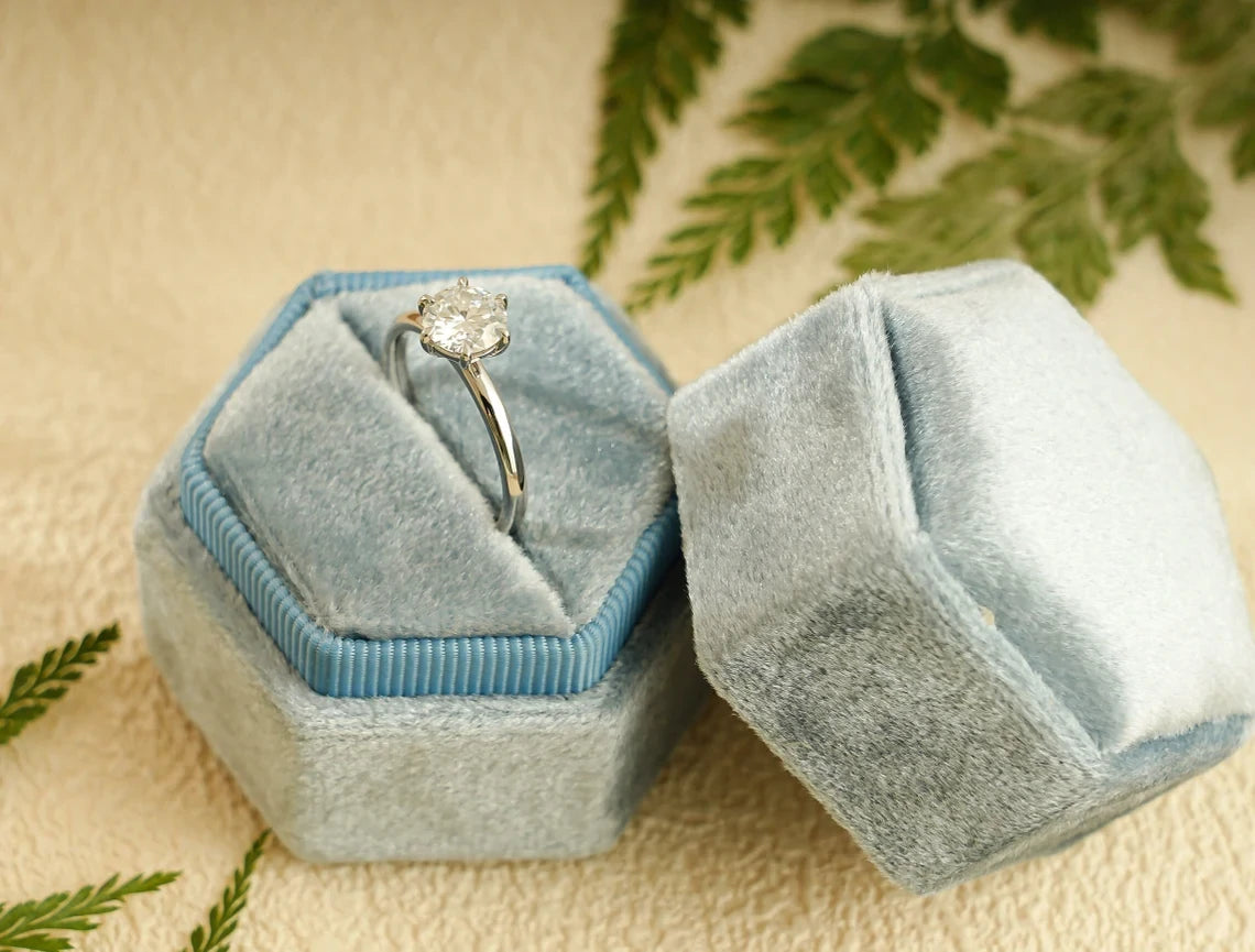 Minimalist Beauty | Promise Ring Glow | Round Cut Radiance