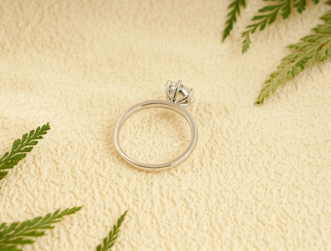Classic Forever | Solid Gold Brilliance | Moissanite Love