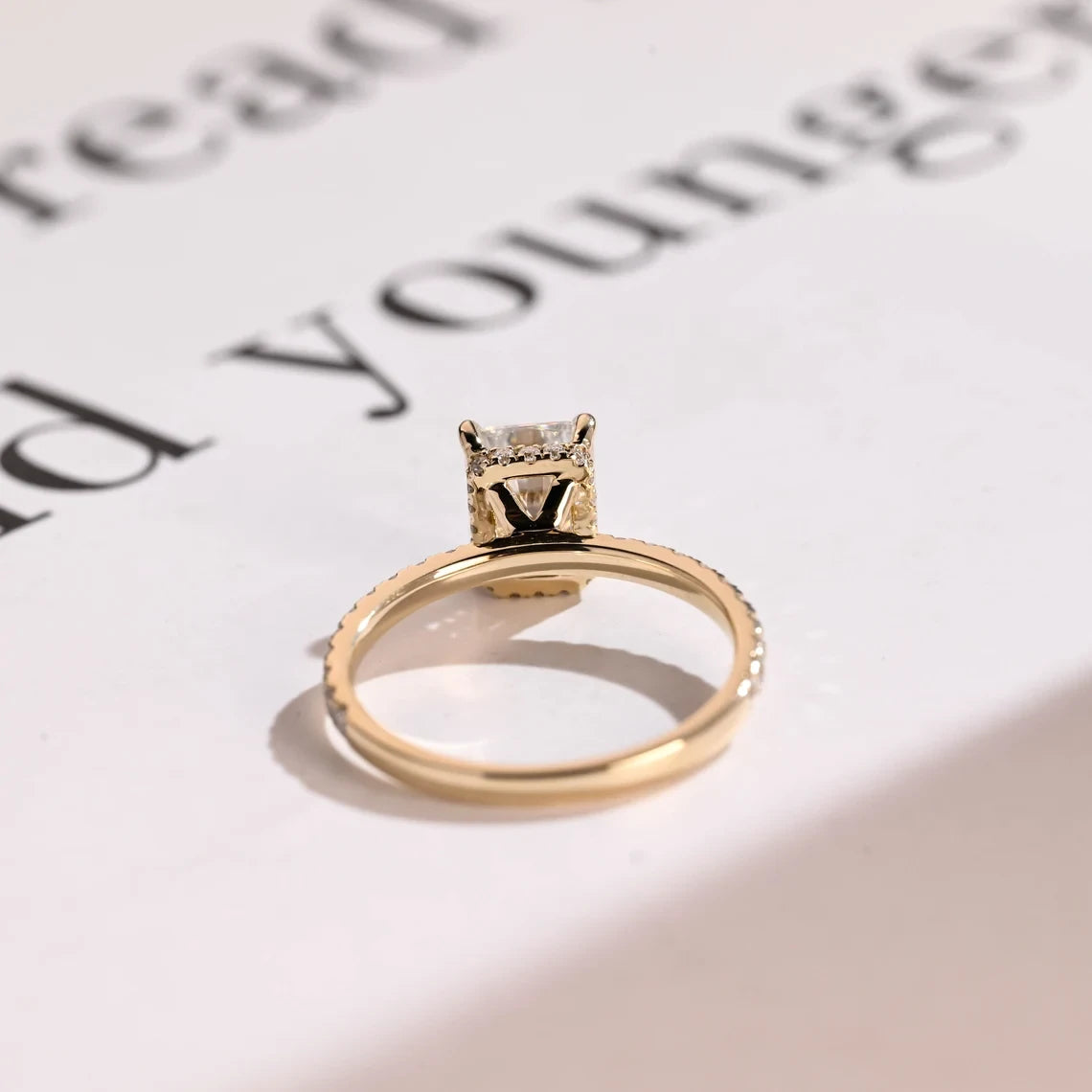 Pavé Band Beauty | Radiant Fire Ring | Gift for Women