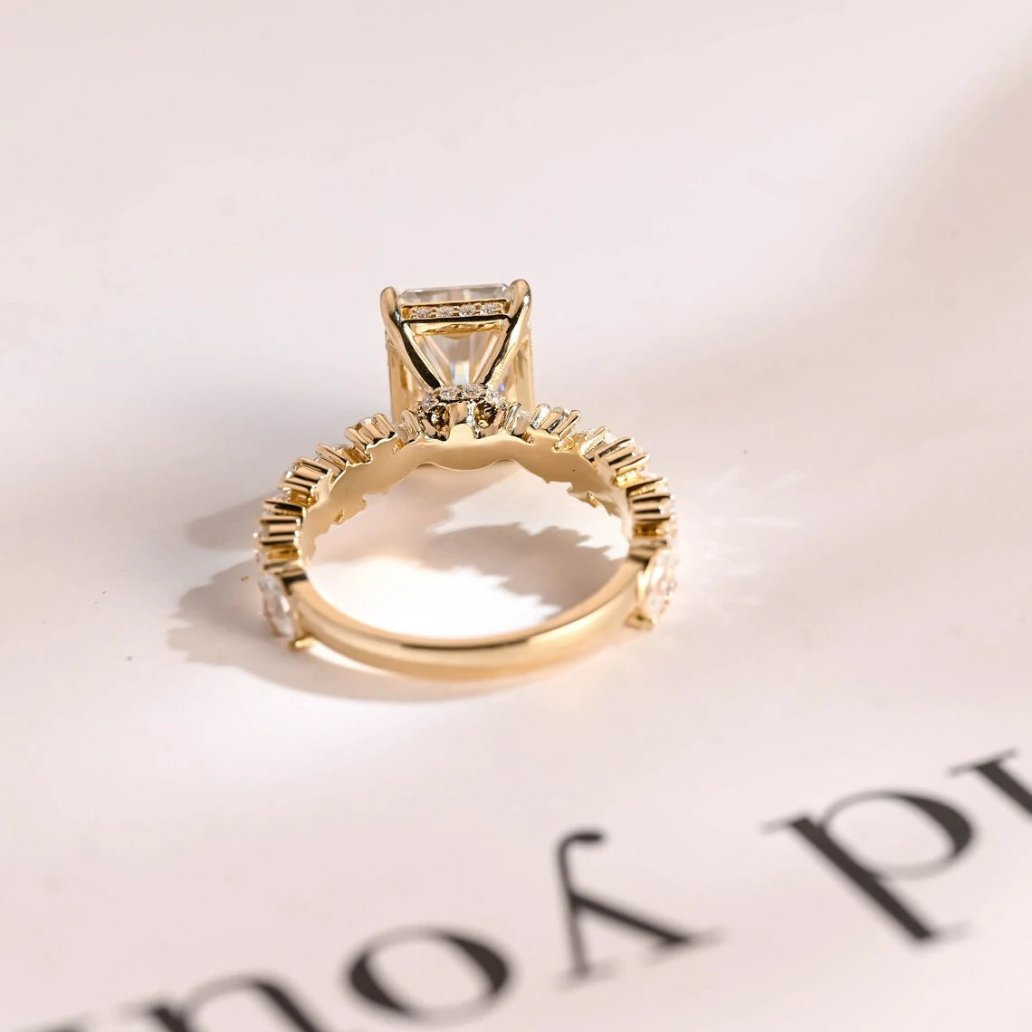 Radiant Ring for Women | Anniversary Sparkle | Gift of Gold