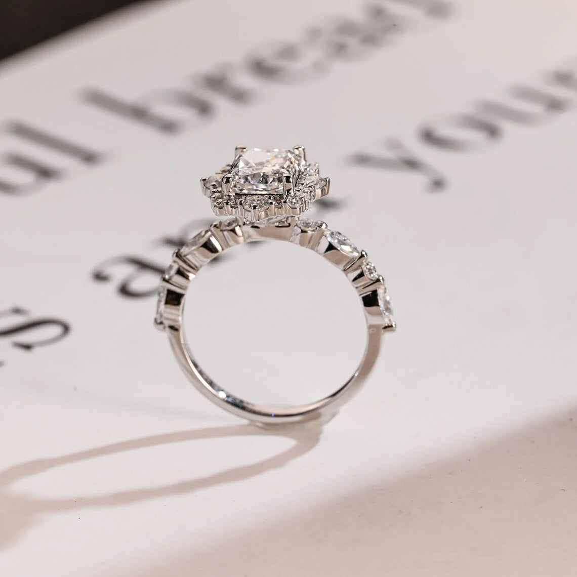 Timeless Engagement | Gold for Wife | Radiant Spark Ring