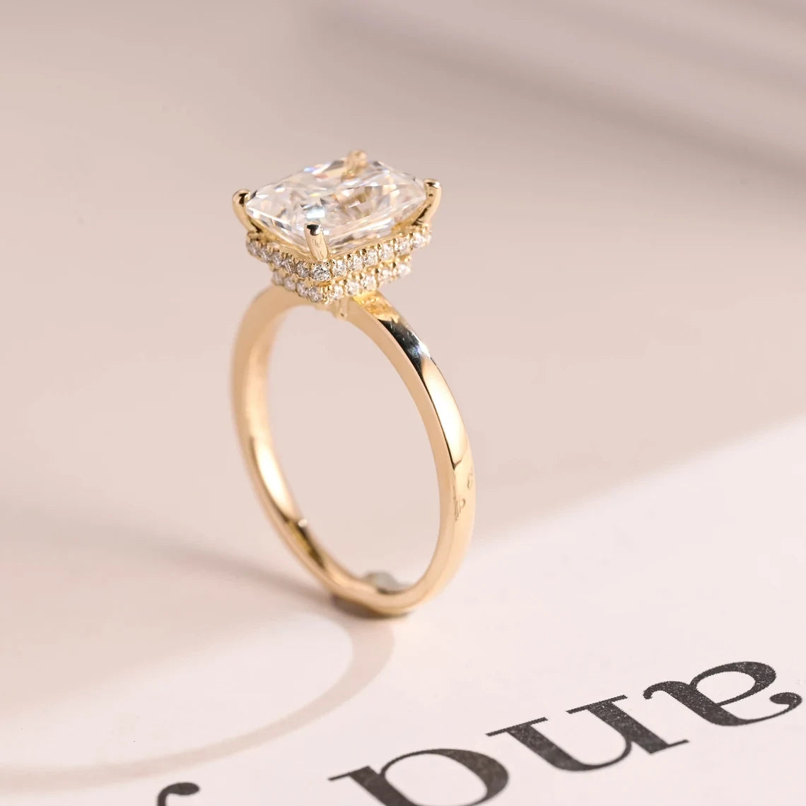 Moissanite Wonder | Halo Brilliance | Gift Her Love