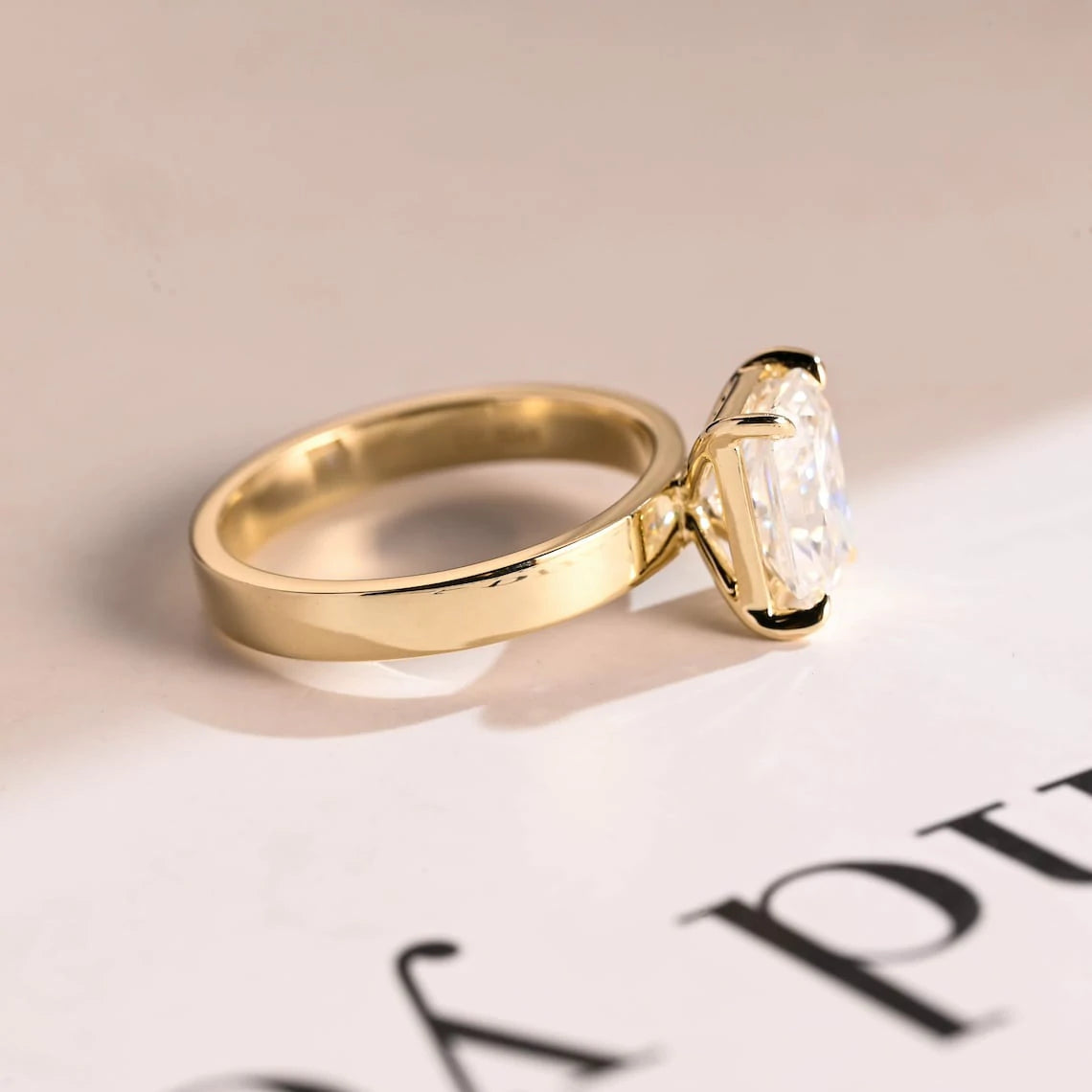 Crafted in Gold | Radiant Brilliance | Wide Band Wonder