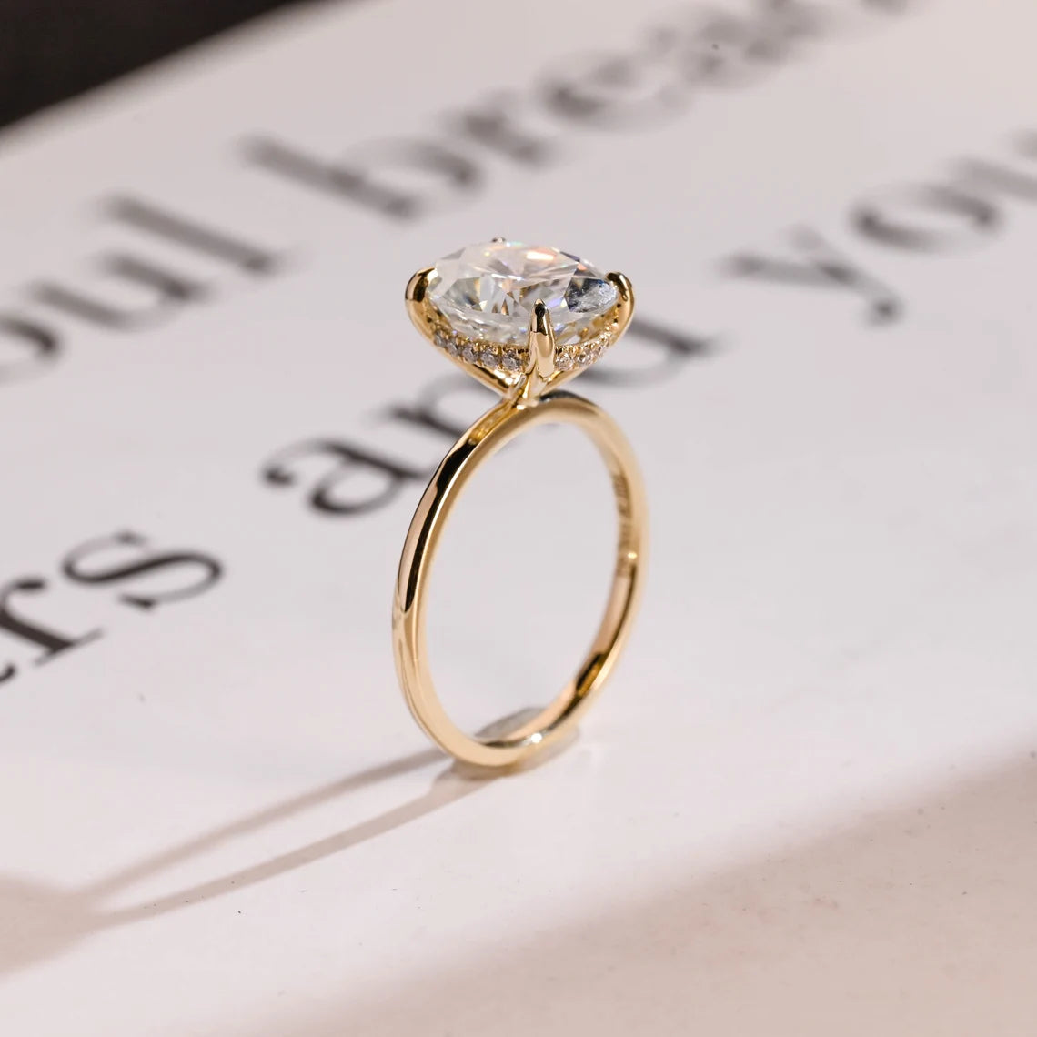 classic diamond ring