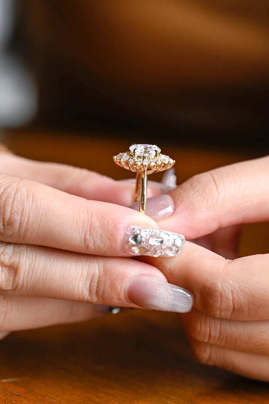 unique engagement ring
