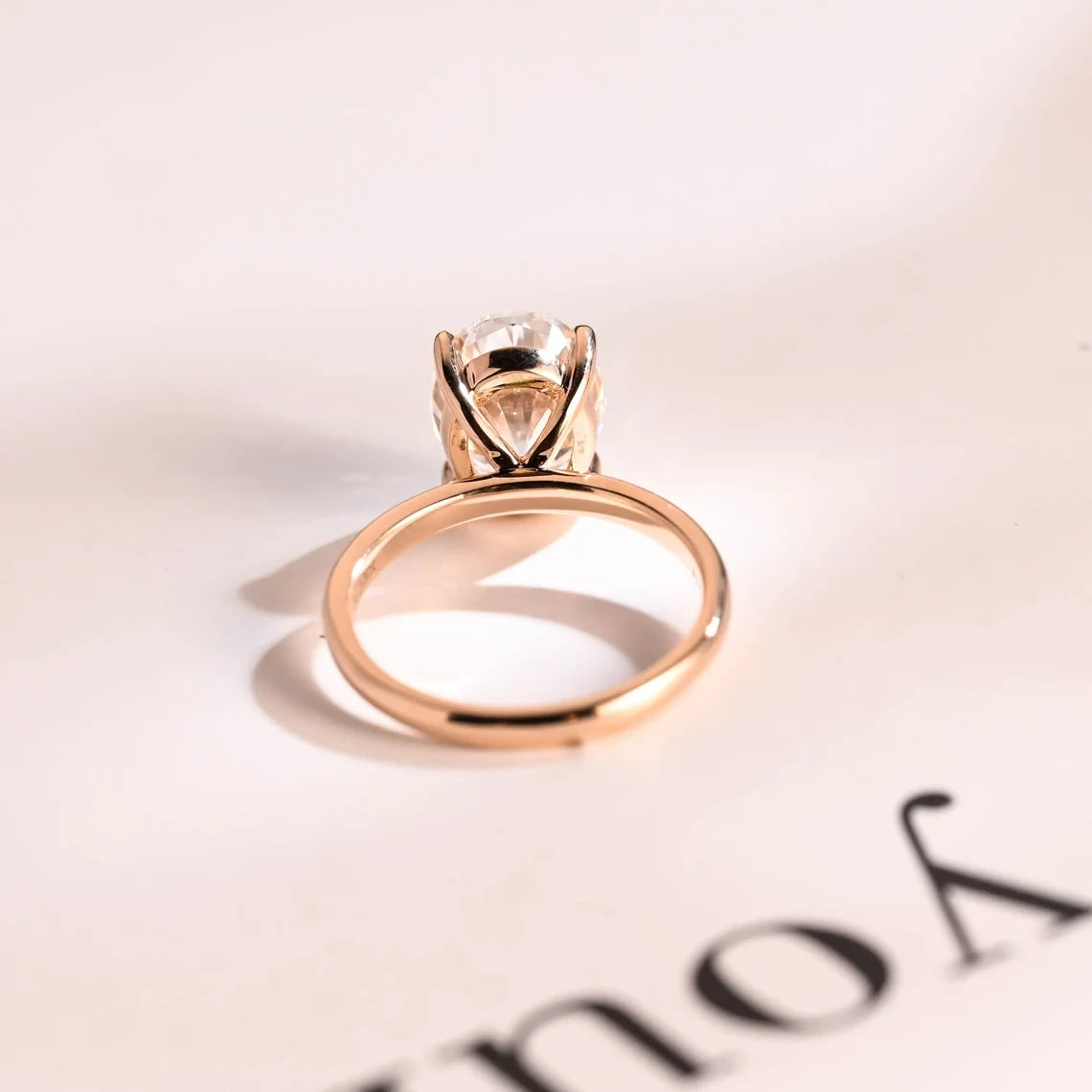 promise ring moissanite