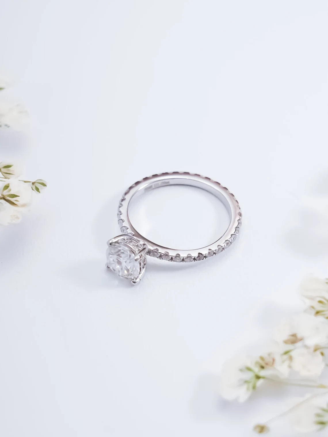 Forever in Gold | Moissanite Brilliance | Hidden Halo Gift