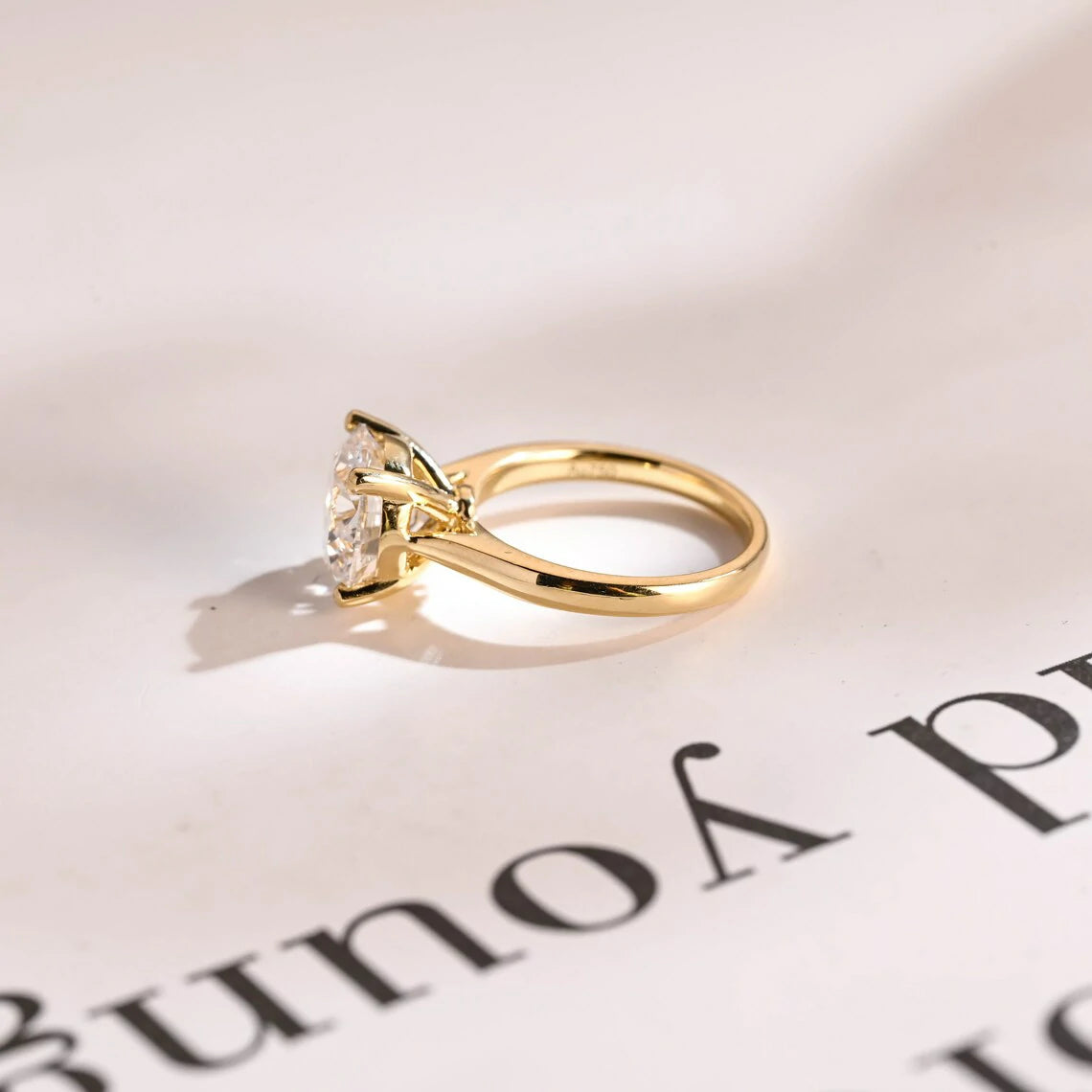 For Every Occasion | Valentine’s Day Gift | Solid Gold Moissanite