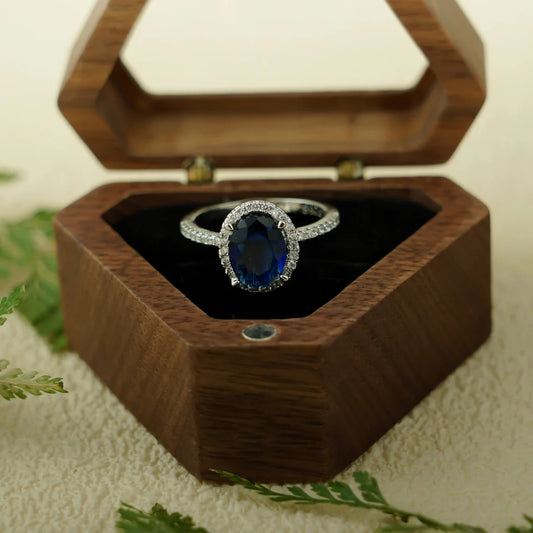 royal blue engagement