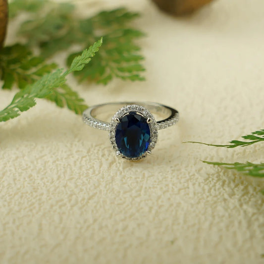 royal blue engagement