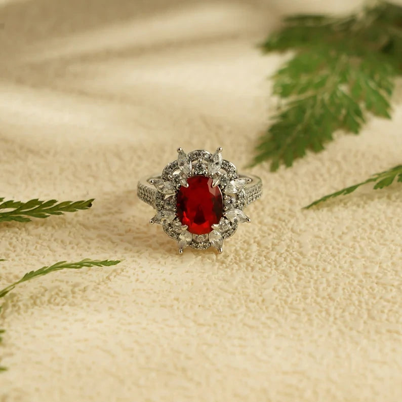 halo engagement ring