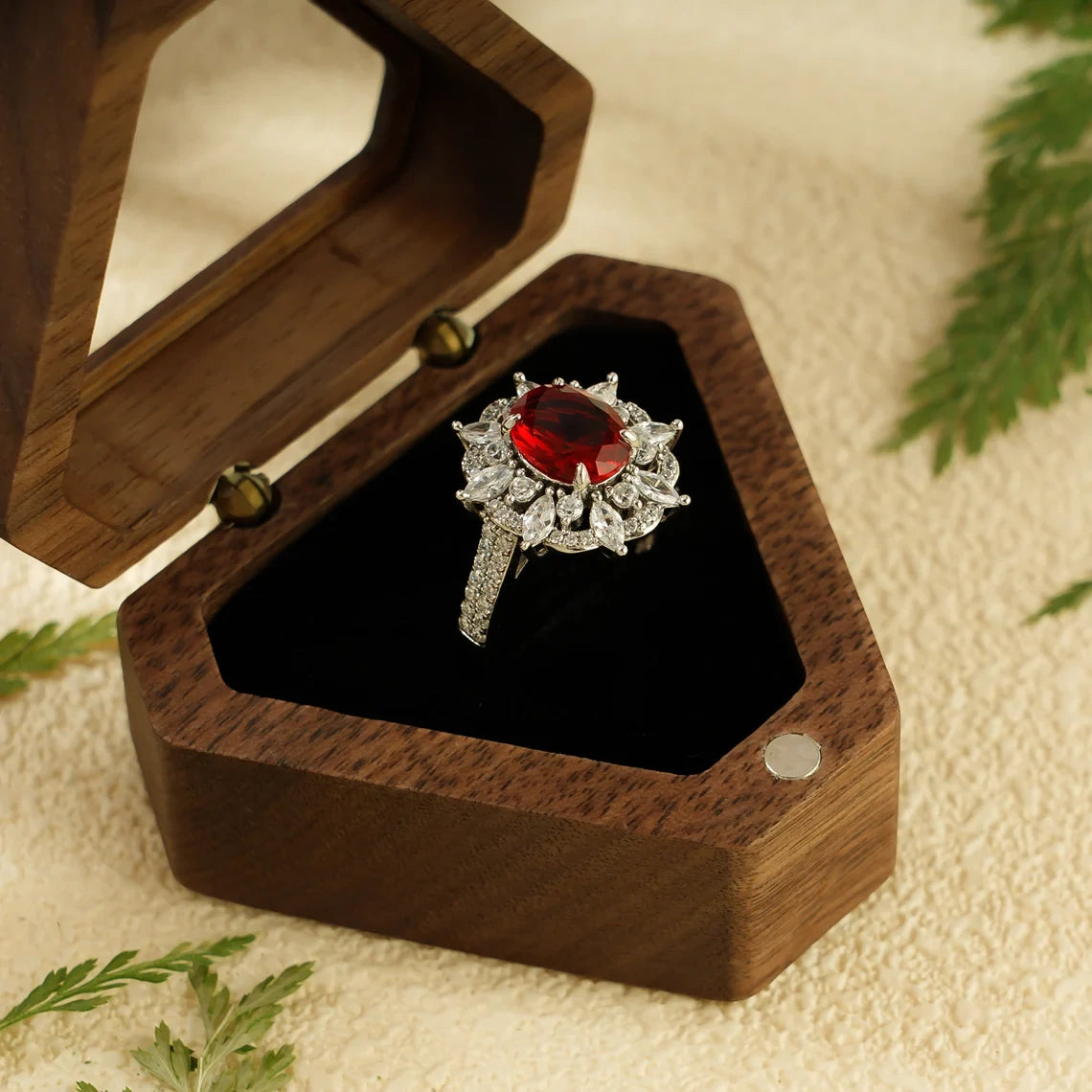 ruby wedding ring