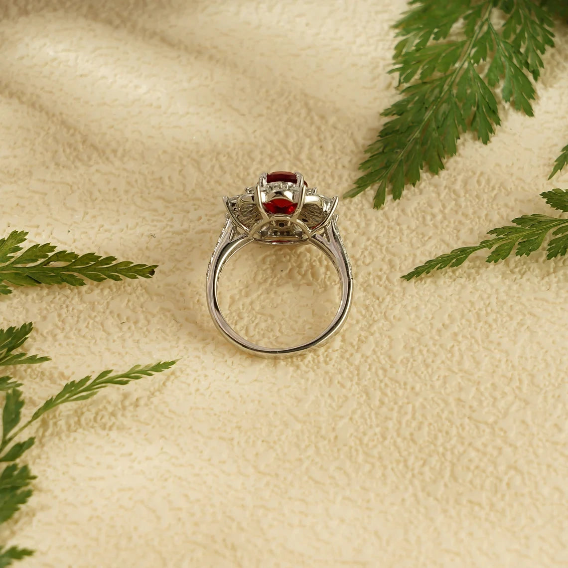 statement ruby ring