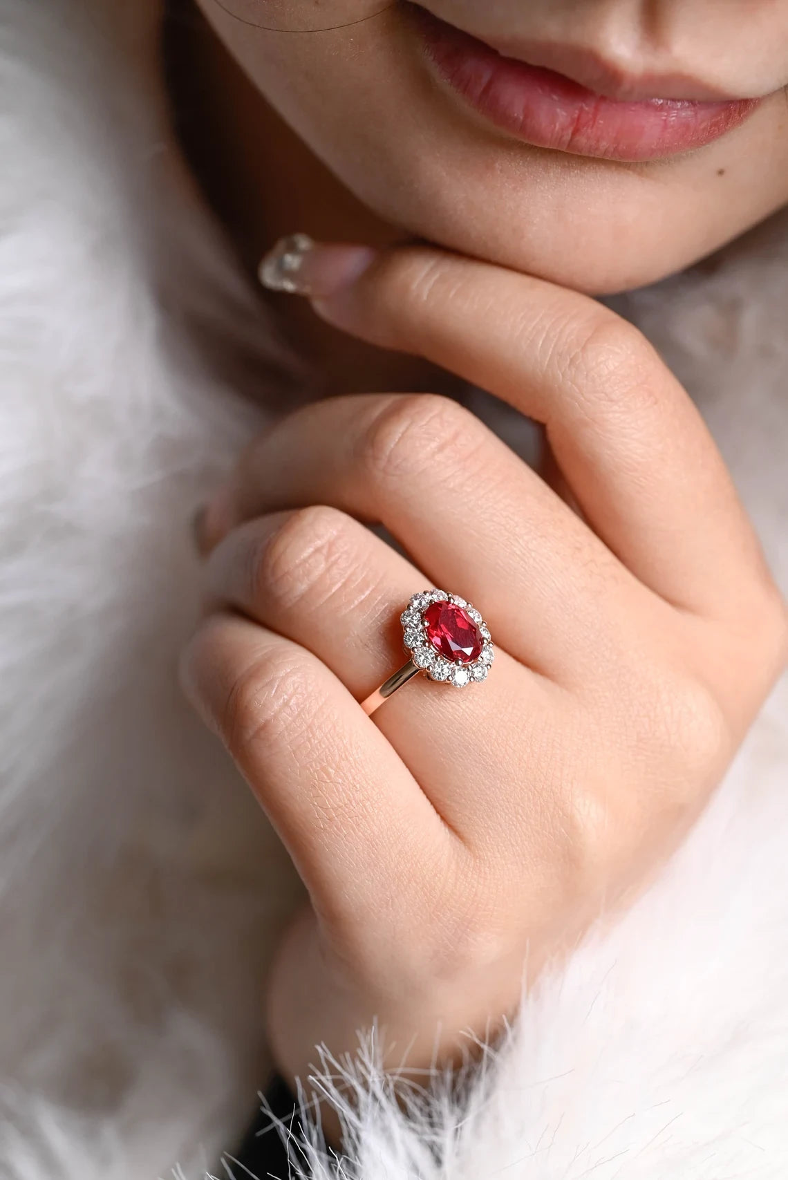 ruby ring for her