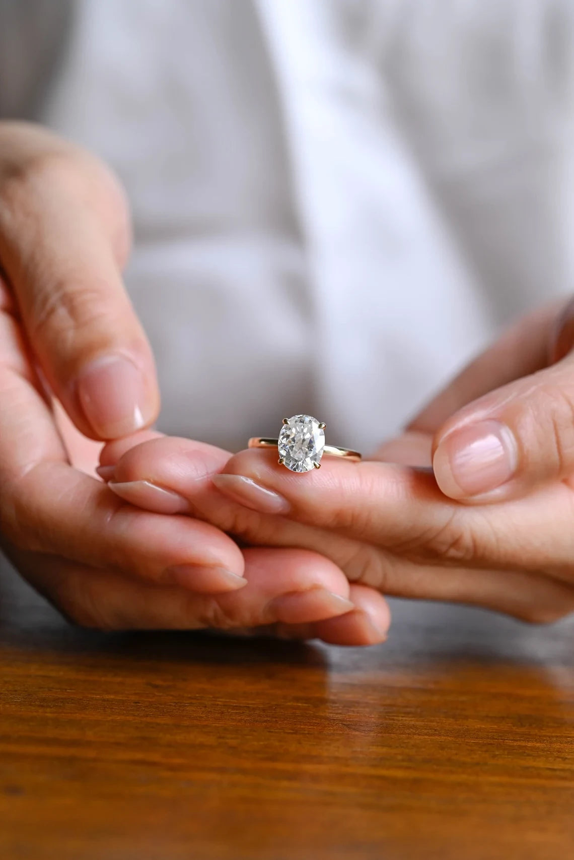 solid gold ring