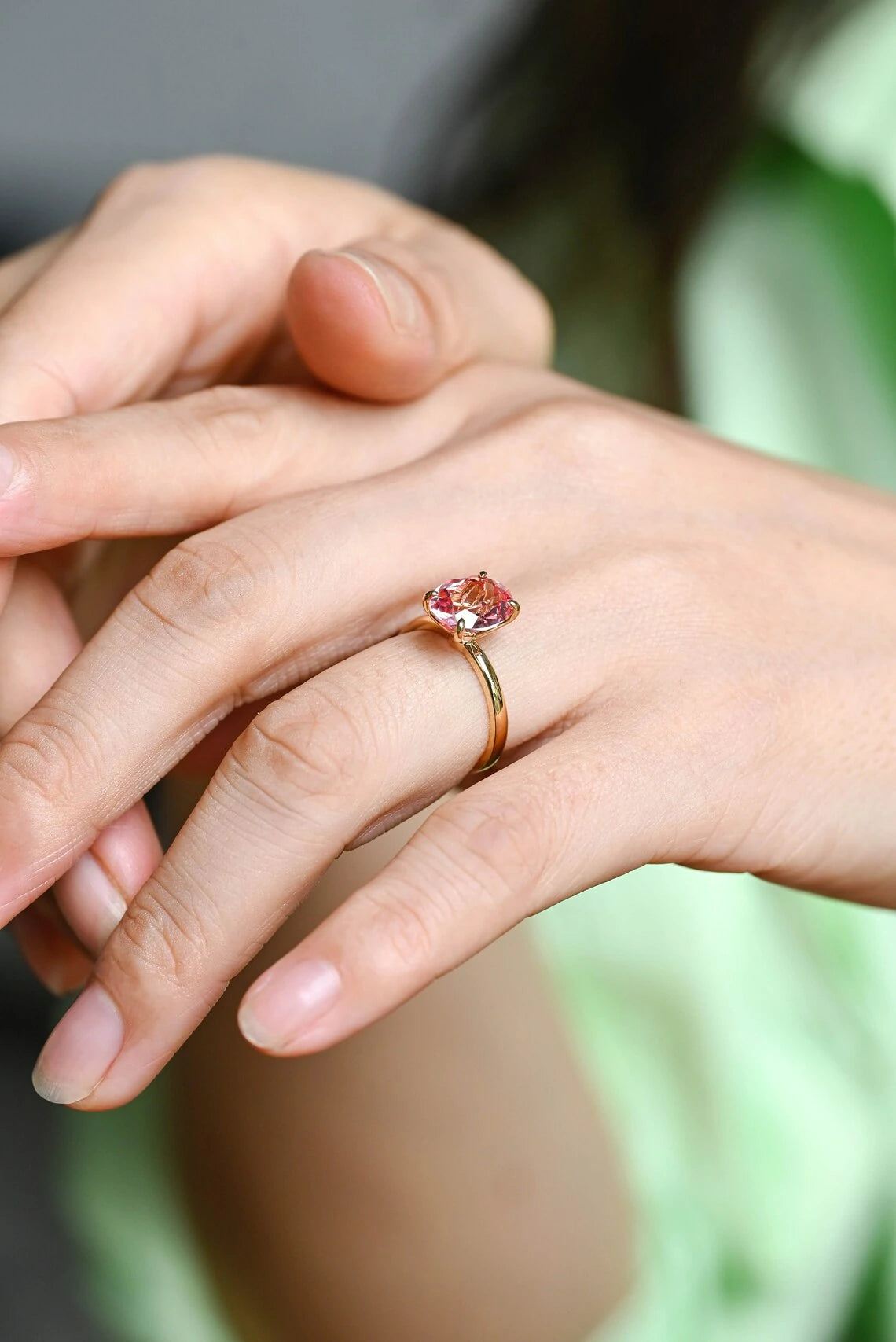 handmade gemstone ring