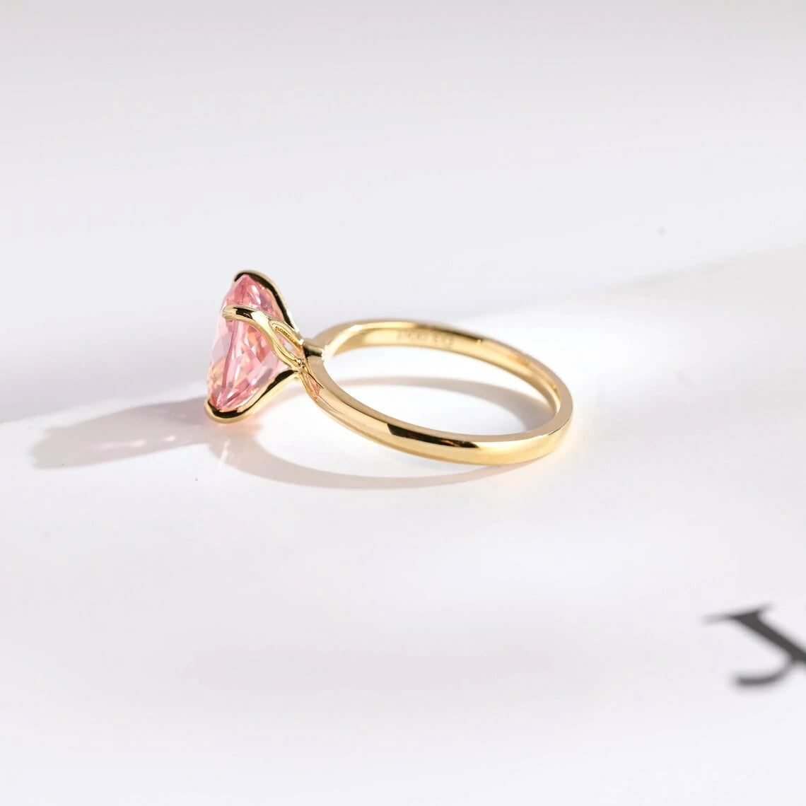 bridal morganite ring