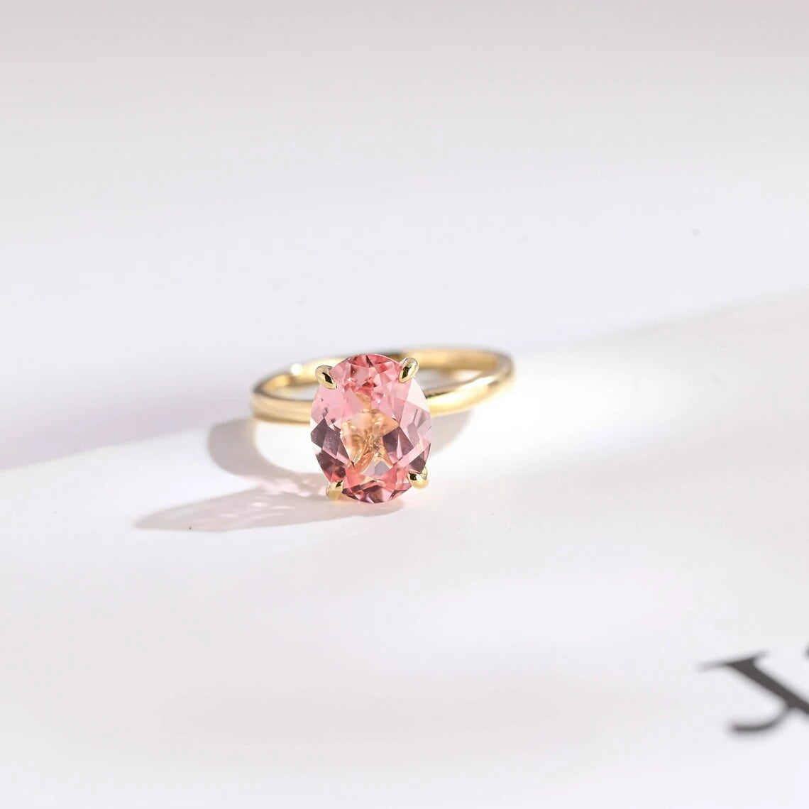 morganite ring