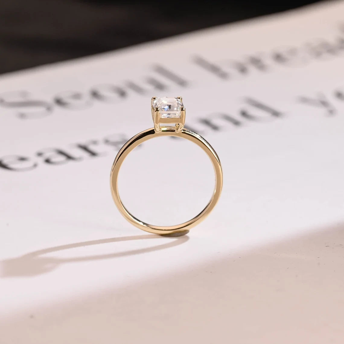 Gift Her Forever | Radiant Sparkle | 10K–18K Gold Band
