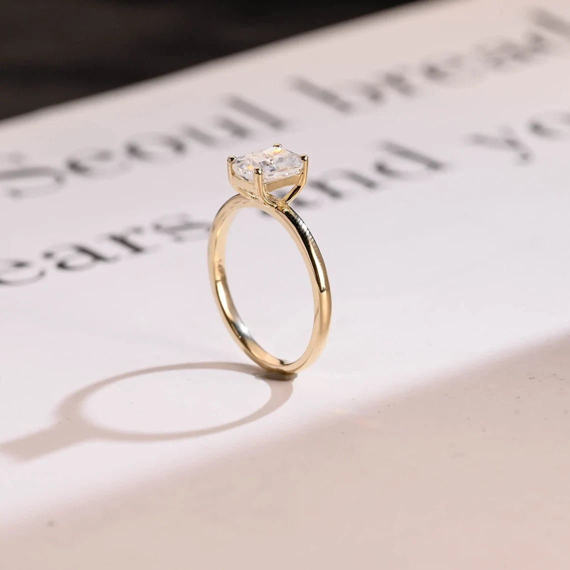 Anniversary Ready | Radiant Cut Magic | 18K Gold Ring