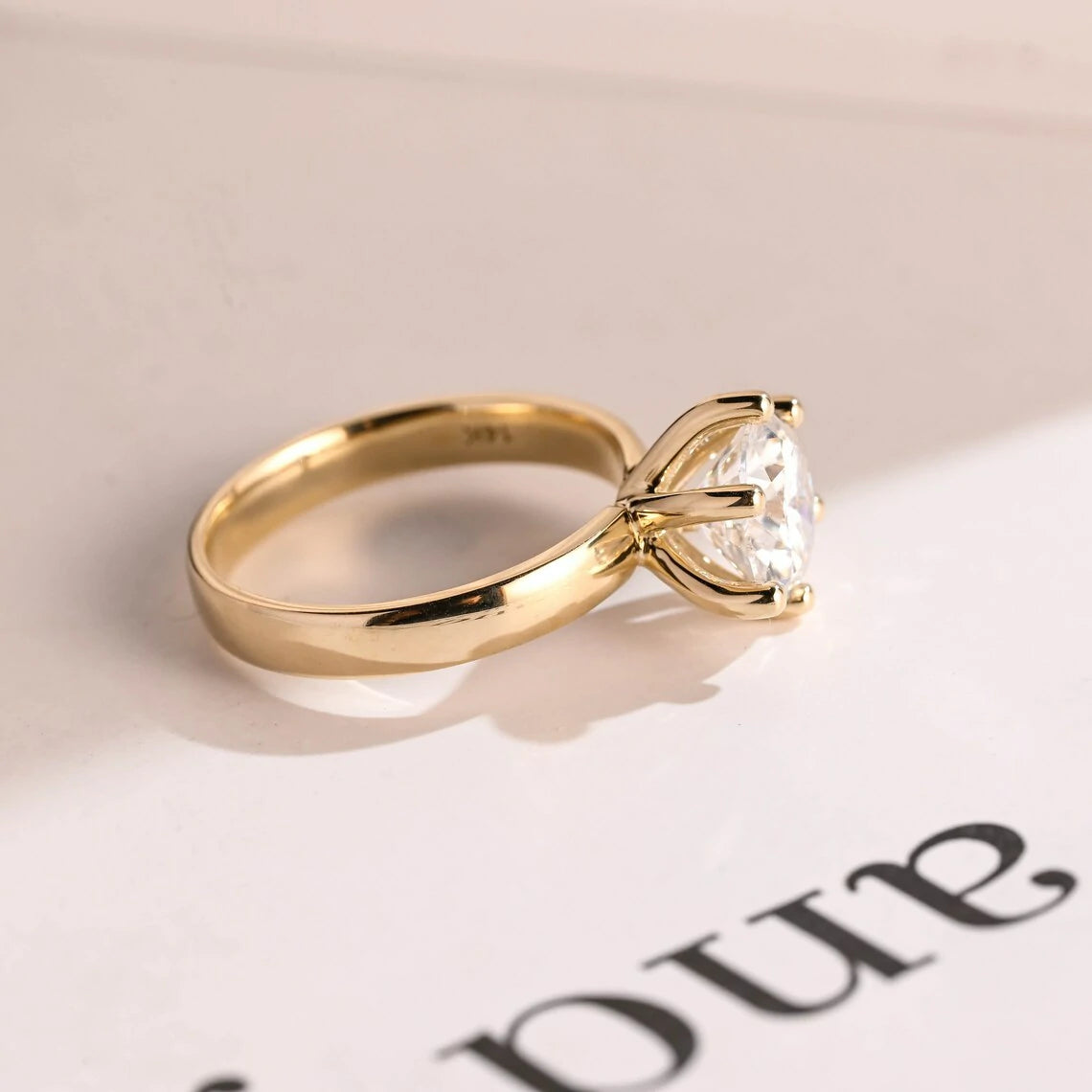 Promise of Forever | Gold Moissanite Spark | Women’s Choice