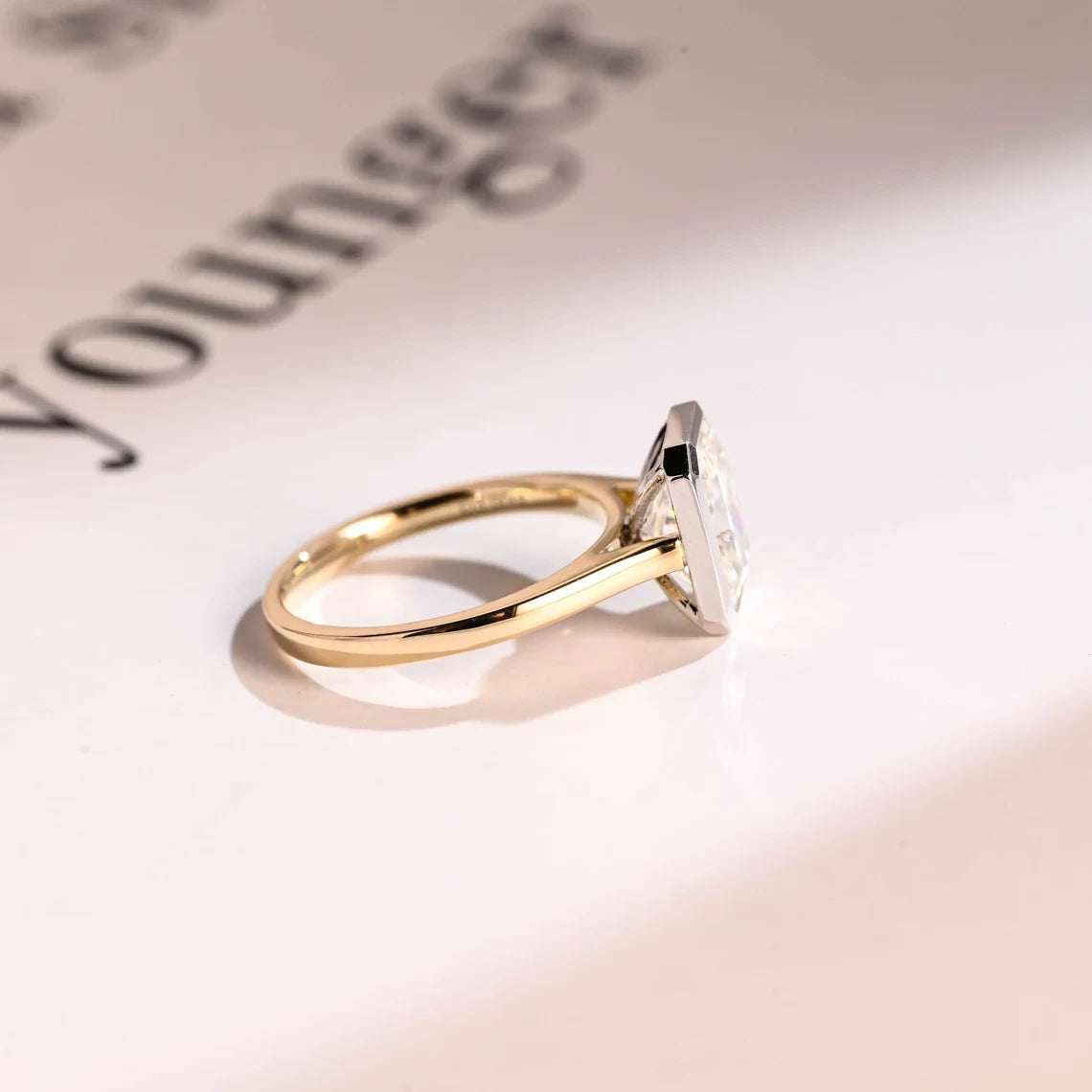 Radiant Wedding Band | Promise in Style | Dual Gold Glow
