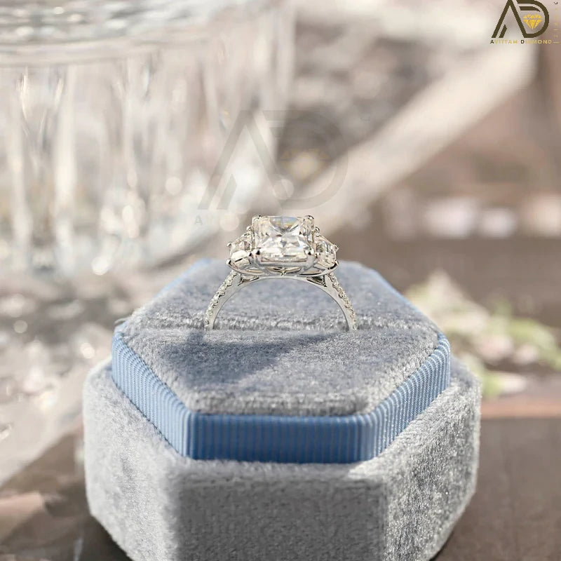 Radiant Cut Engagement Ring