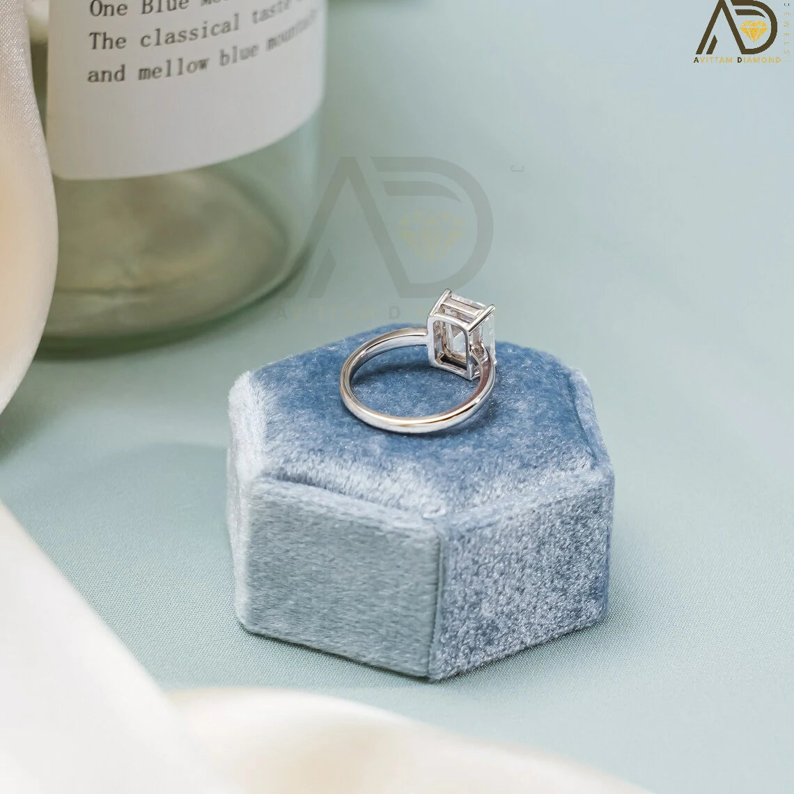 Radiant Moissanite Jewelry | Affordable Promise Ring | Elegant Wedding Ring Idea