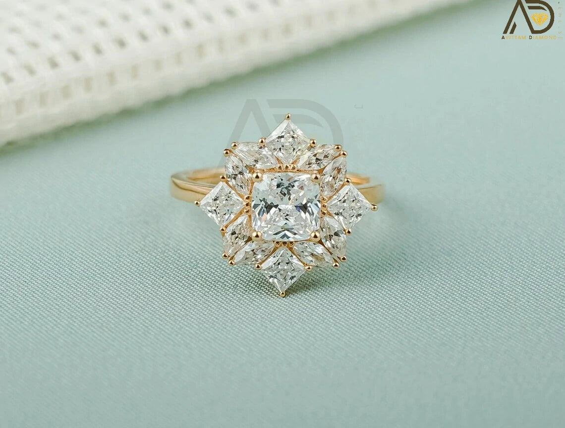 High-Quality Moissanite Ring