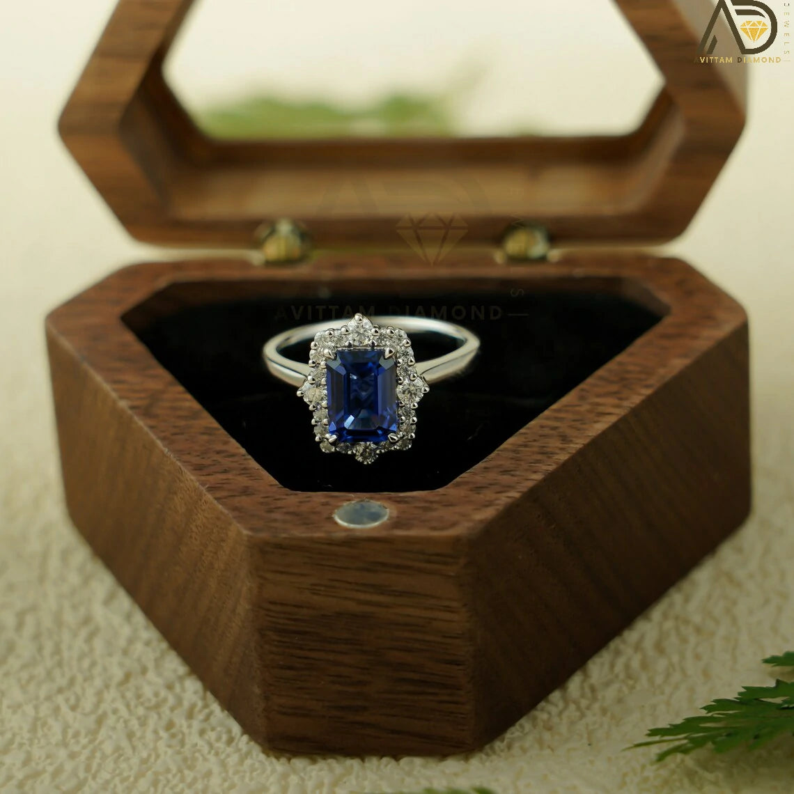 Handmade Sapphire Promise Ring