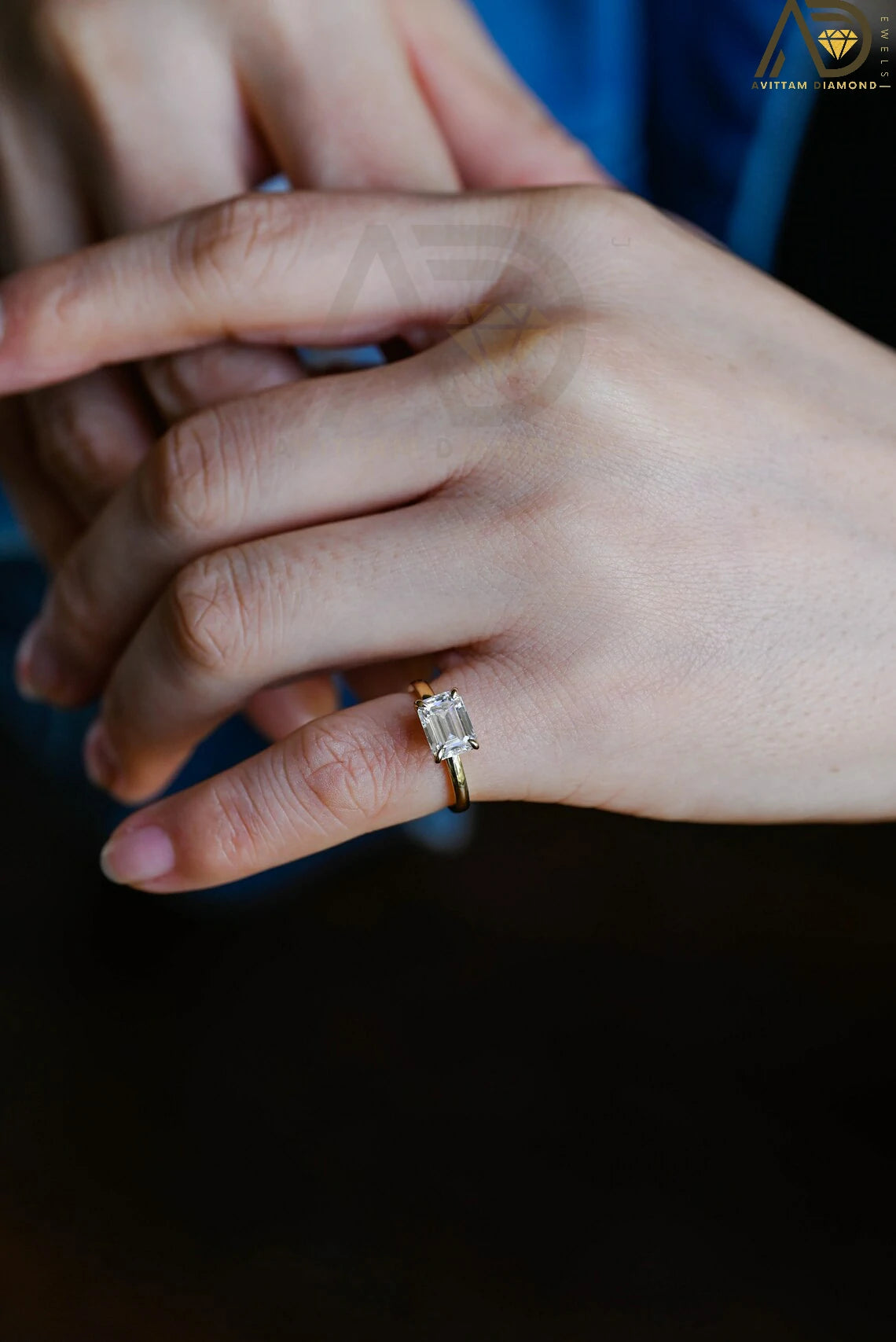 Stylish Engagement Jewelry | Elegant Gold Ring for Women | Handmade Minimalist Ring