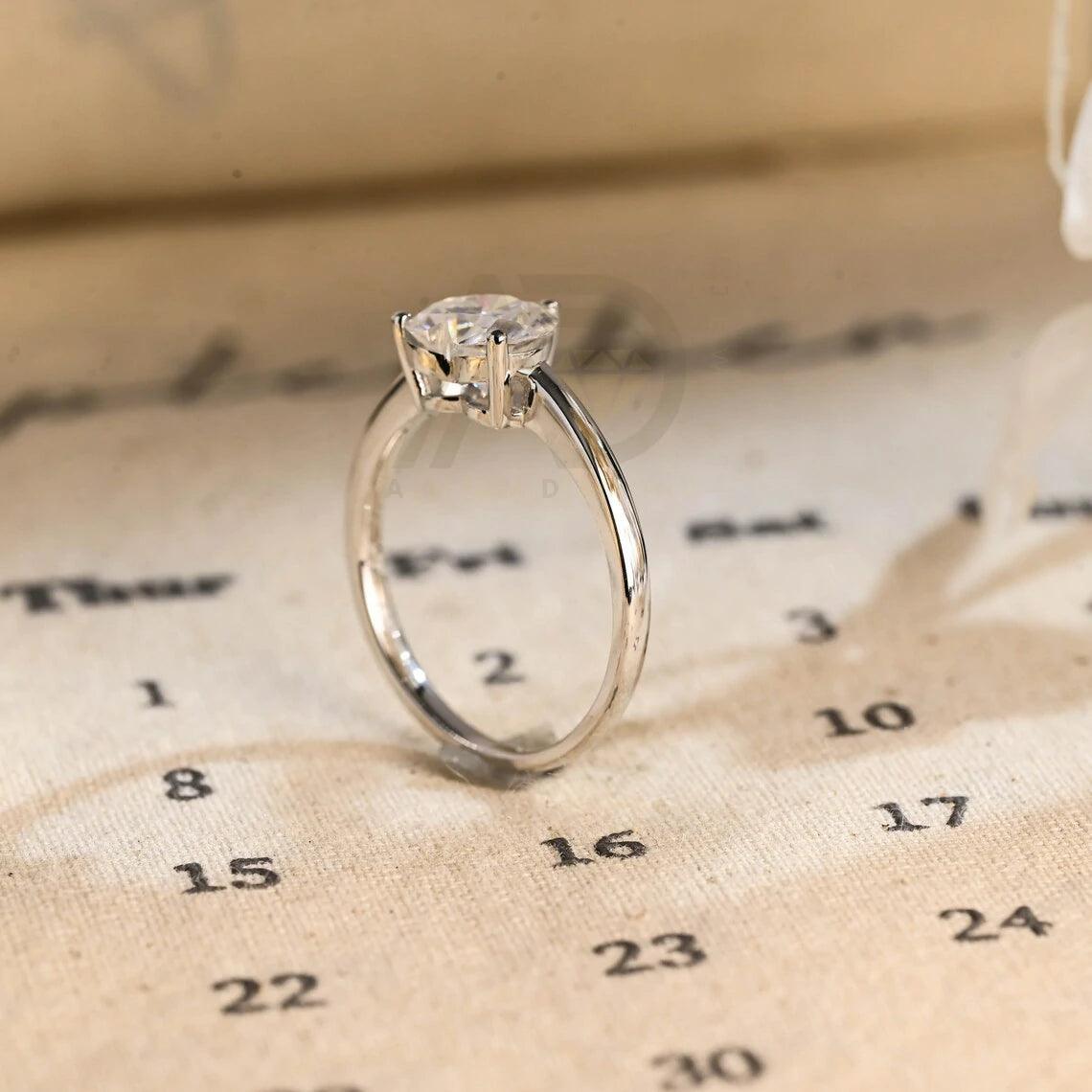 Solitaire heart moissanite engagement ring, Solid gold low profile heart-shaped minimalist wedding ring, Anniversary ring gifts for women, Heart moissanite ring, Minimalist wedding band, Anniversary gifts, Bridal jewelry, Heart-shaped engagement ring.