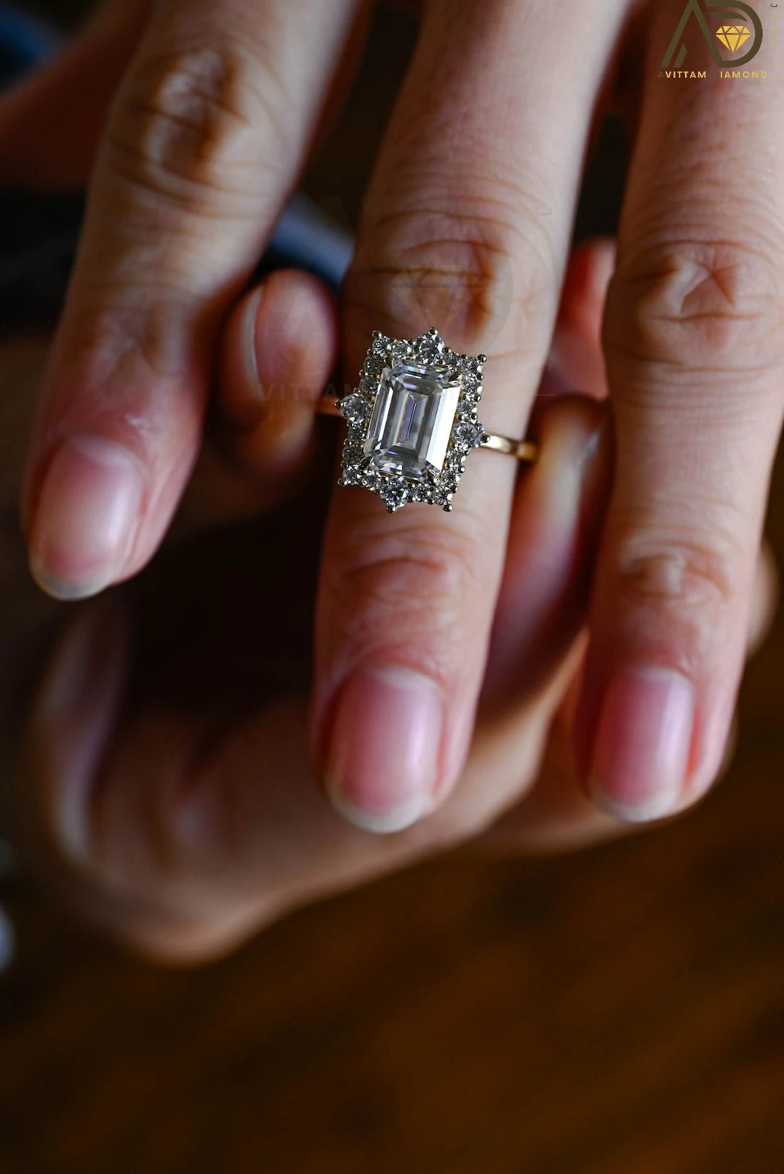Moissanite Anniversary Ring
Romantic Valentine's Day Jewelry