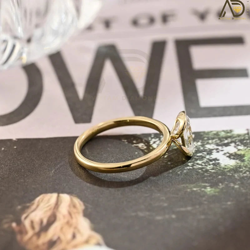 Timeless Moissanite Engagement Ring