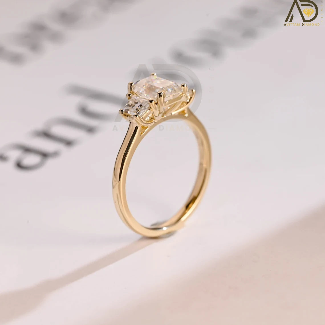 Moissanite Promise Ring for Girlfriend |
Elegant Engagement Ring for Women |
Solid Gold Wedding Ring Moissanite |