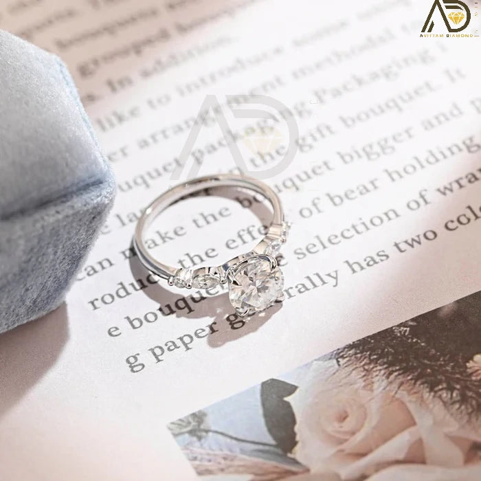 Timeless Moissanite Engagement Ring