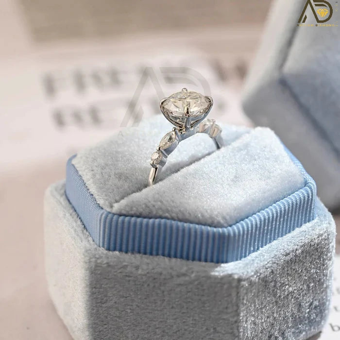 Luxury Bridal Moissanite Ring