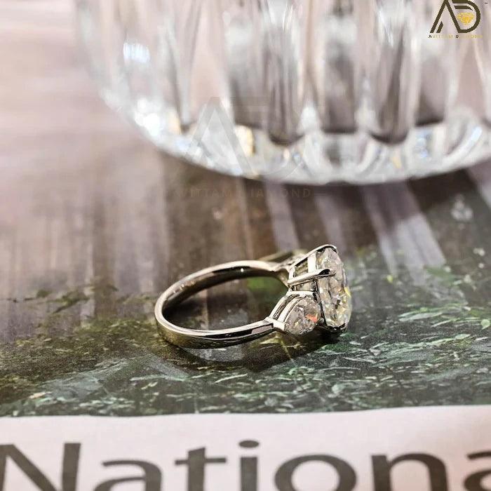 Custom Moissanite Ring