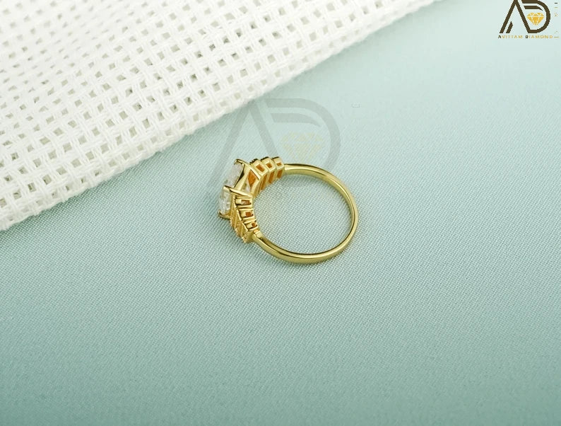 Bridal Ring, Custom Moissanite Engagement