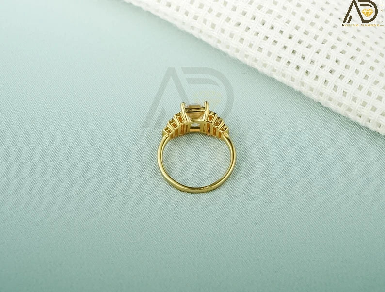 Ring, Timeless Moissanite Ring, Unique