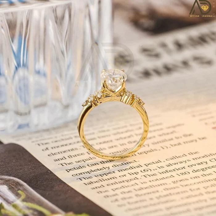 Oval Moissanite Bridal Jewelry