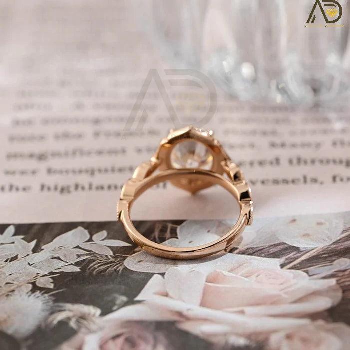 Vintage Style Moissanite Ring