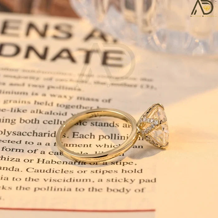Sophisticated Moissanite Bridal Ring